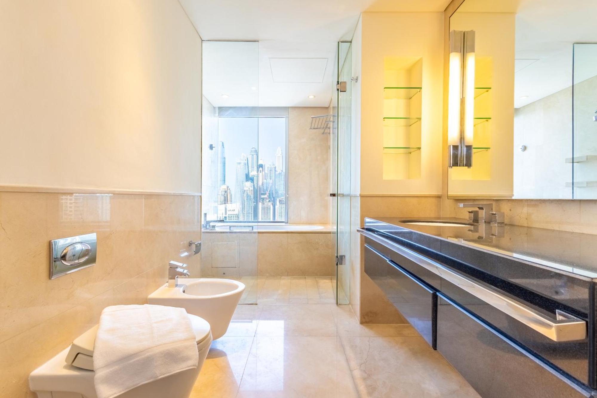 Superhost - At Jw Marriott - The Address Marina شقة *